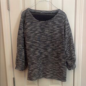 Striped Black and White top